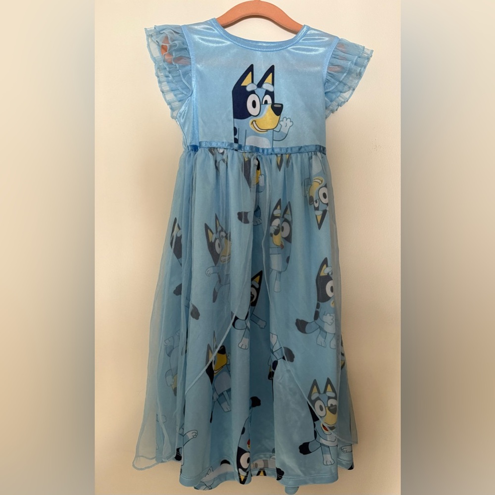 🚨Bluey Kids Long Dress - Picture 1 of 4